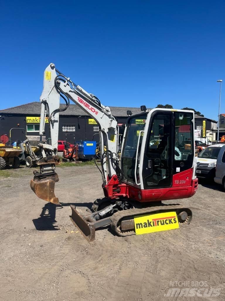 Takeuchi TB230 Mini ekskavatori < 7 t