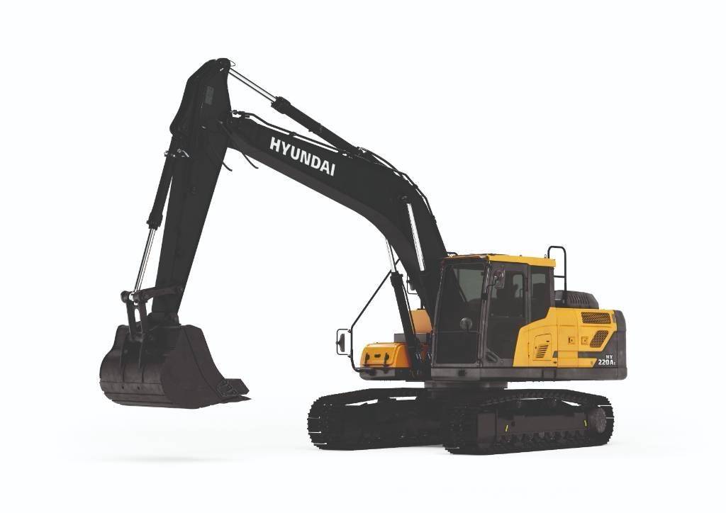 Hyundai HX 220 AL Kāpurķēžu ekskavatori