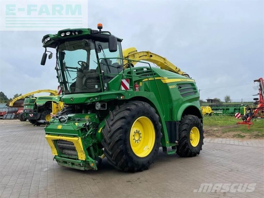 John Deere 8600 Lopbarības novācēji