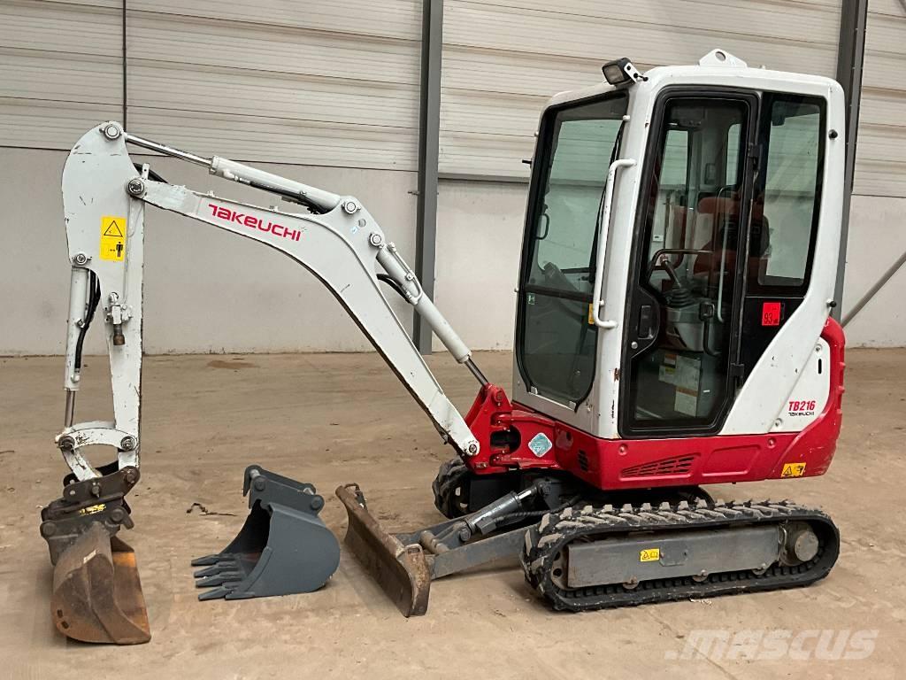 Takeuchi TB 216 Mini ekskavatori < 7 t