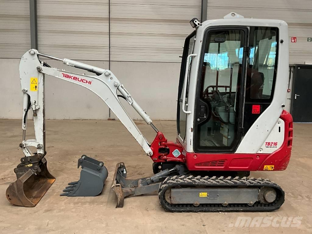 Takeuchi TB 216 Mini ekskavatori < 7 t