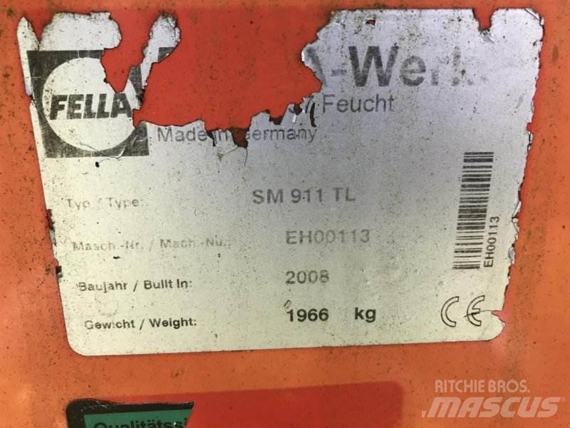 Fella SM 911 TL Pļaujmašīnas ar kondicionieri