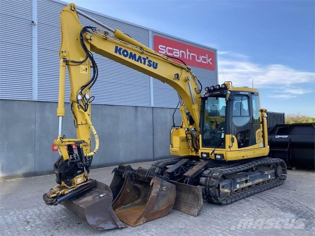 Komatsu PC138US-11 Kāpurķēžu ekskavatori