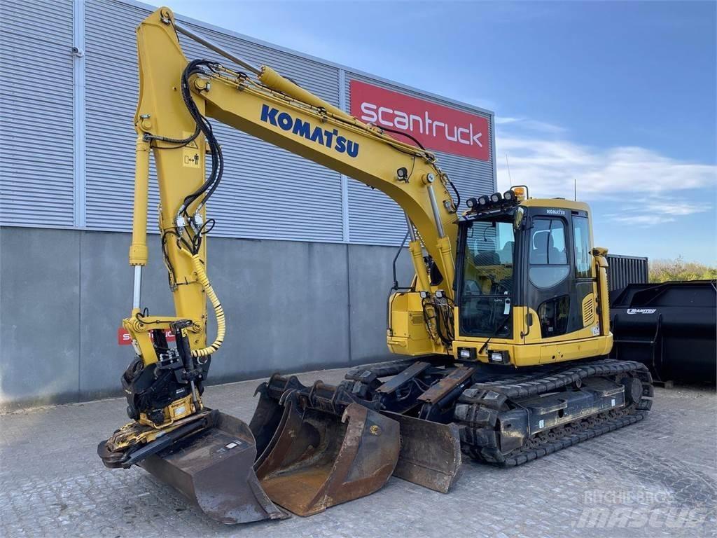 Komatsu PC138US-11 Kāpurķēžu ekskavatori