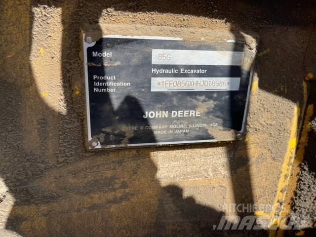 John Deere 85G Mini ekskavatori < 7 t