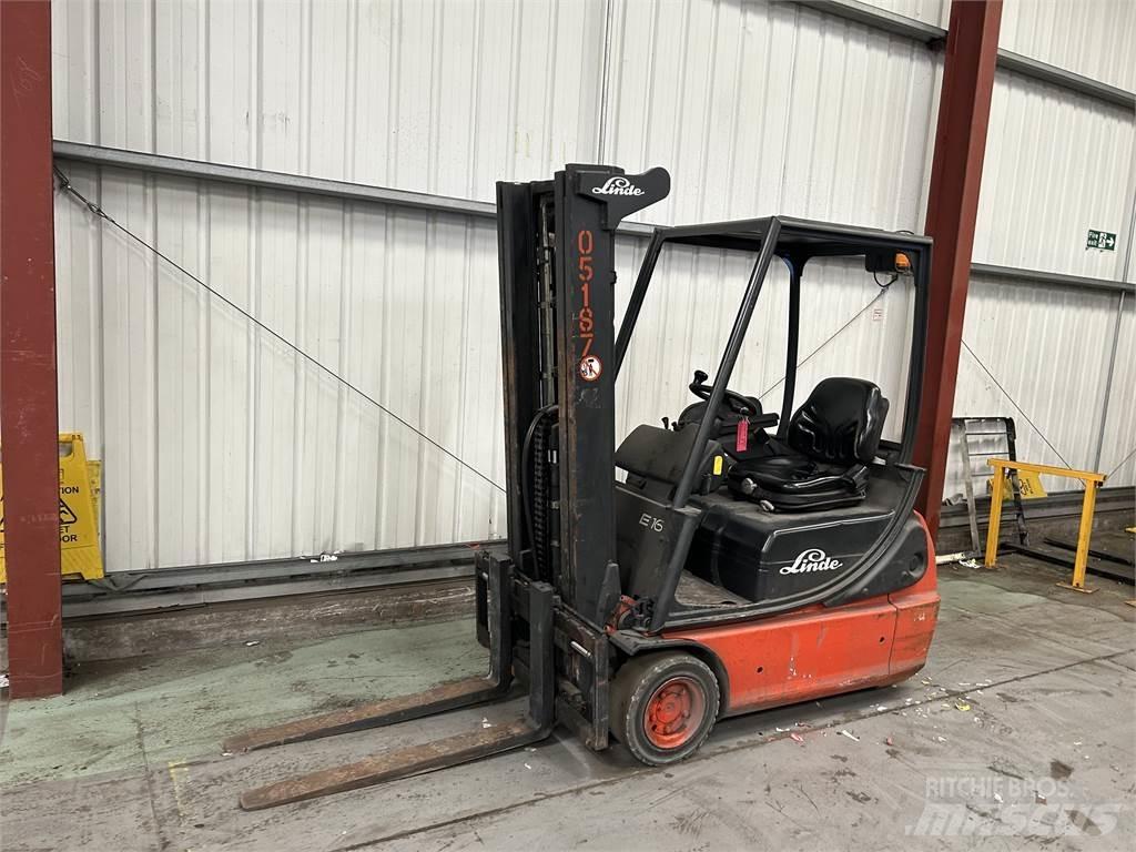 Linde E16C-02 Elektriskie iekrāvēji