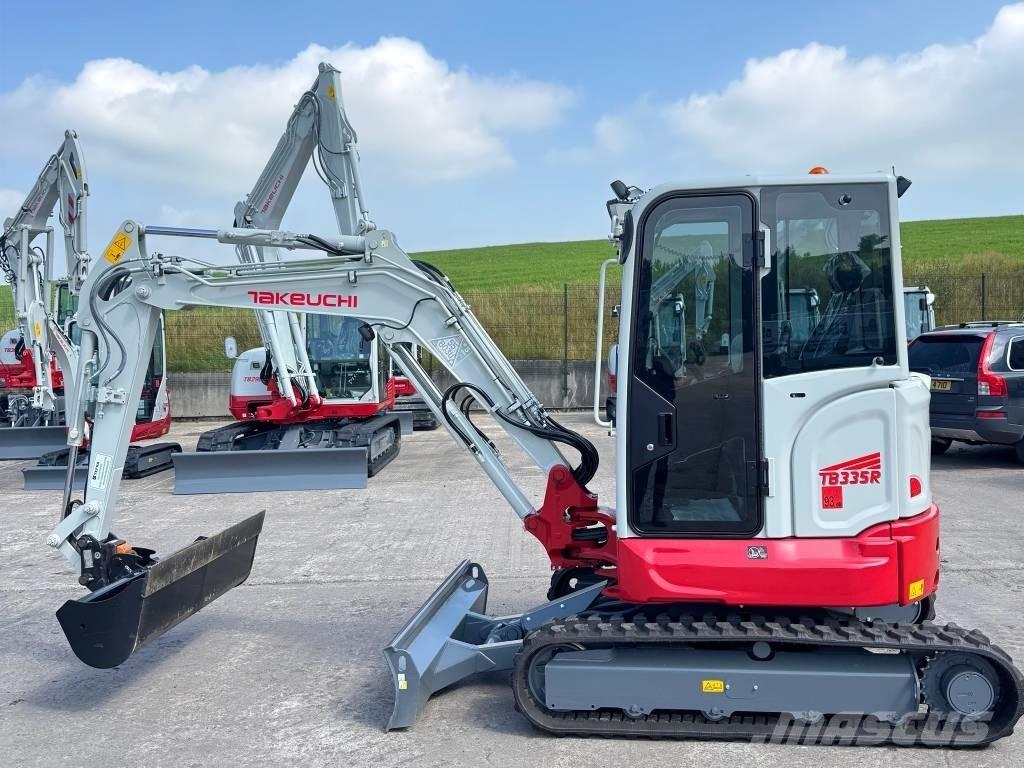 Takeuchi TB 335 R Mini ekskavatori < 7 t