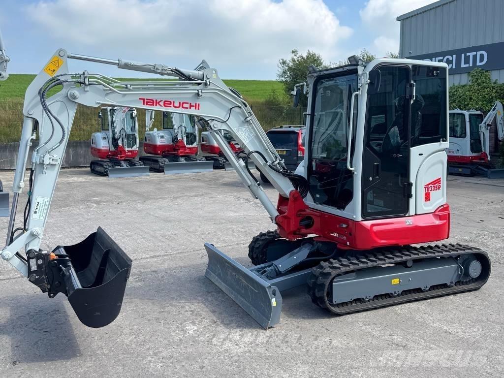 Takeuchi TB 335 R Mini ekskavatori < 7 t
