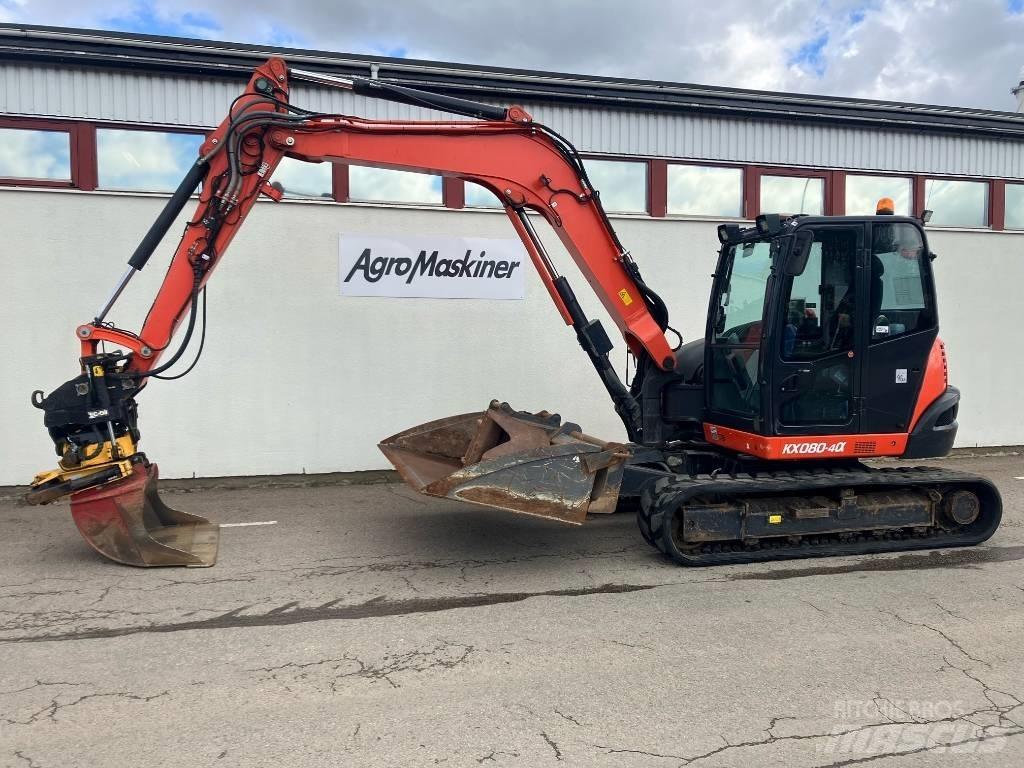 Kubota KX 080-4 Vidēja lieluma ekskavatori 7 t - 12 t