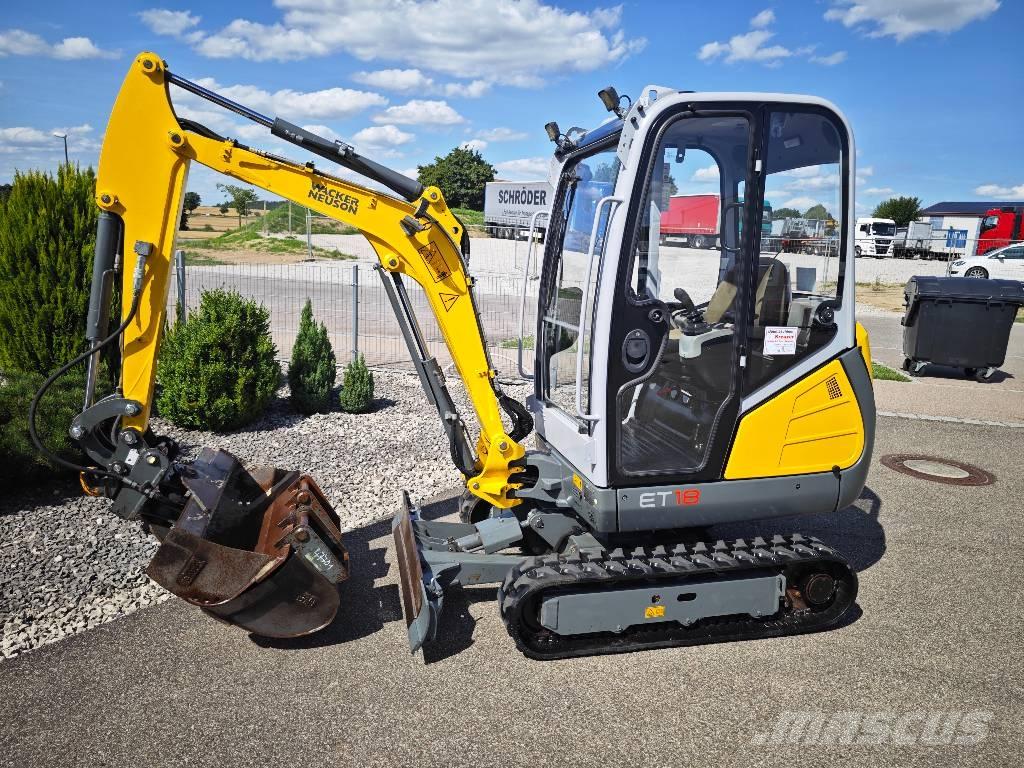 Wacker Neuson ET 18 Kāpurķēžu ekskavatori