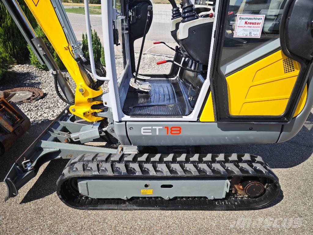 Wacker Neuson ET 18 Kāpurķēžu ekskavatori