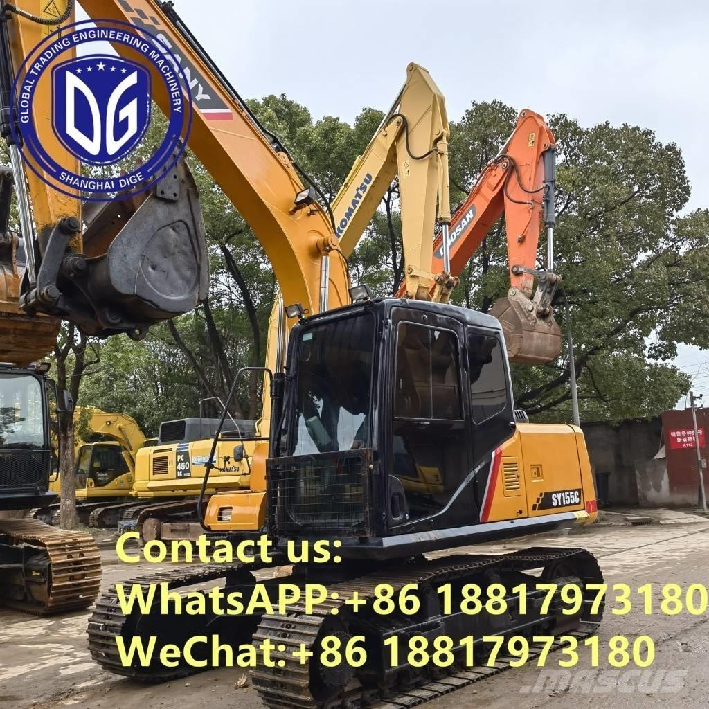 Sany SY155C Kāpurķēžu ekskavatori