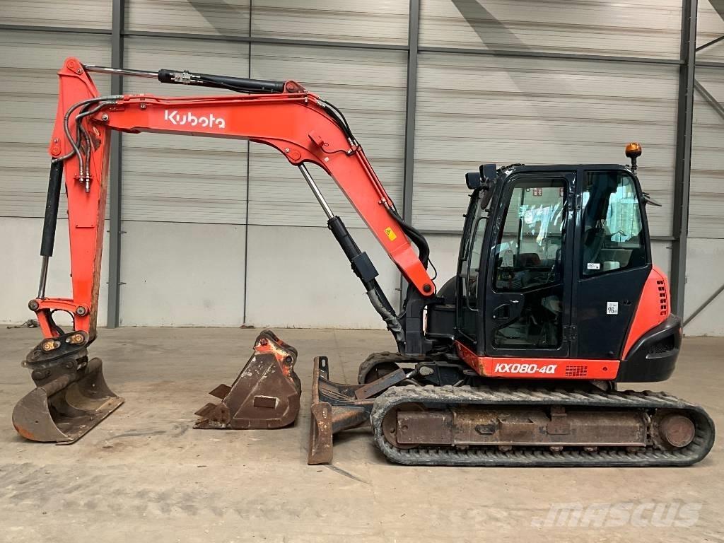 Kubota KX 080-4 A Vidēja lieluma ekskavatori 7 t - 12 t