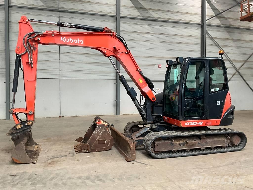 Kubota KX 080-4 A Vidēja lieluma ekskavatori 7 t - 12 t