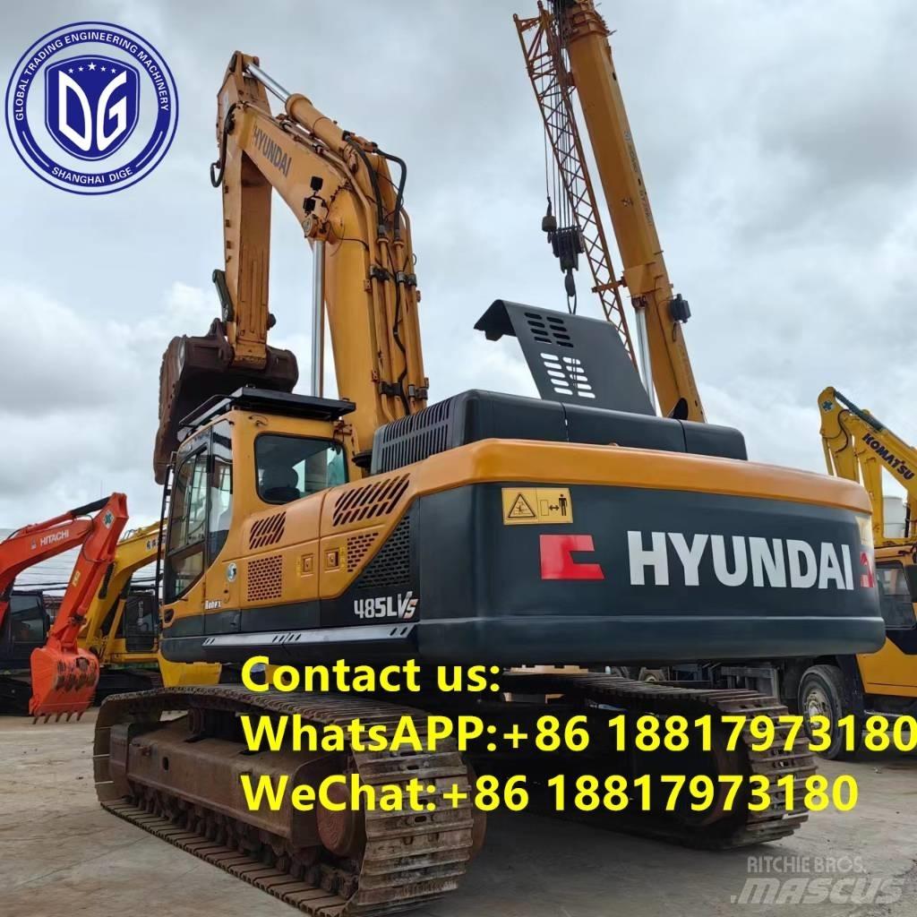 Hyundai R485LVS Kāpurķēžu ekskavatori