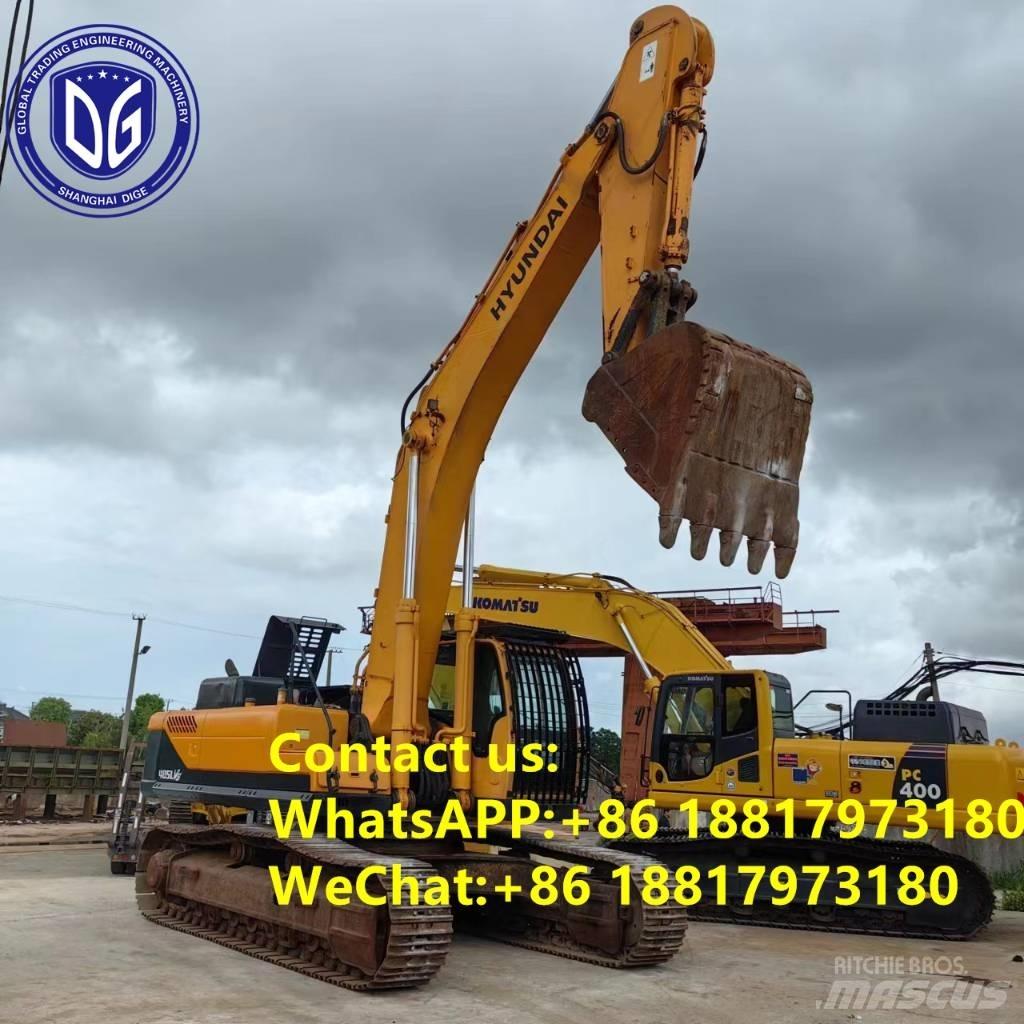 Hyundai R485LVS Kāpurķēžu ekskavatori