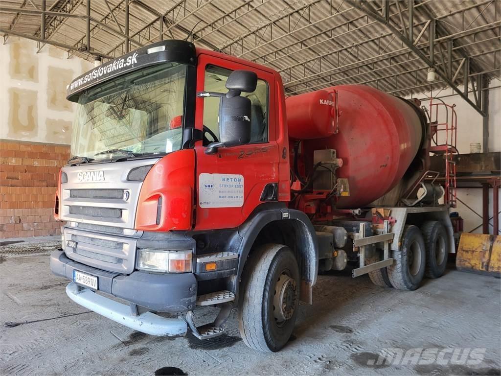 Scania P 380 6X6 Šasija ar kabīni