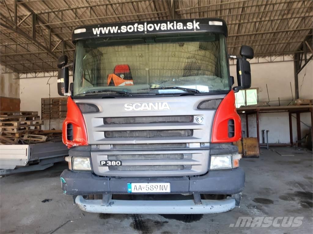 Scania P 380 6X6 Šasija ar kabīni