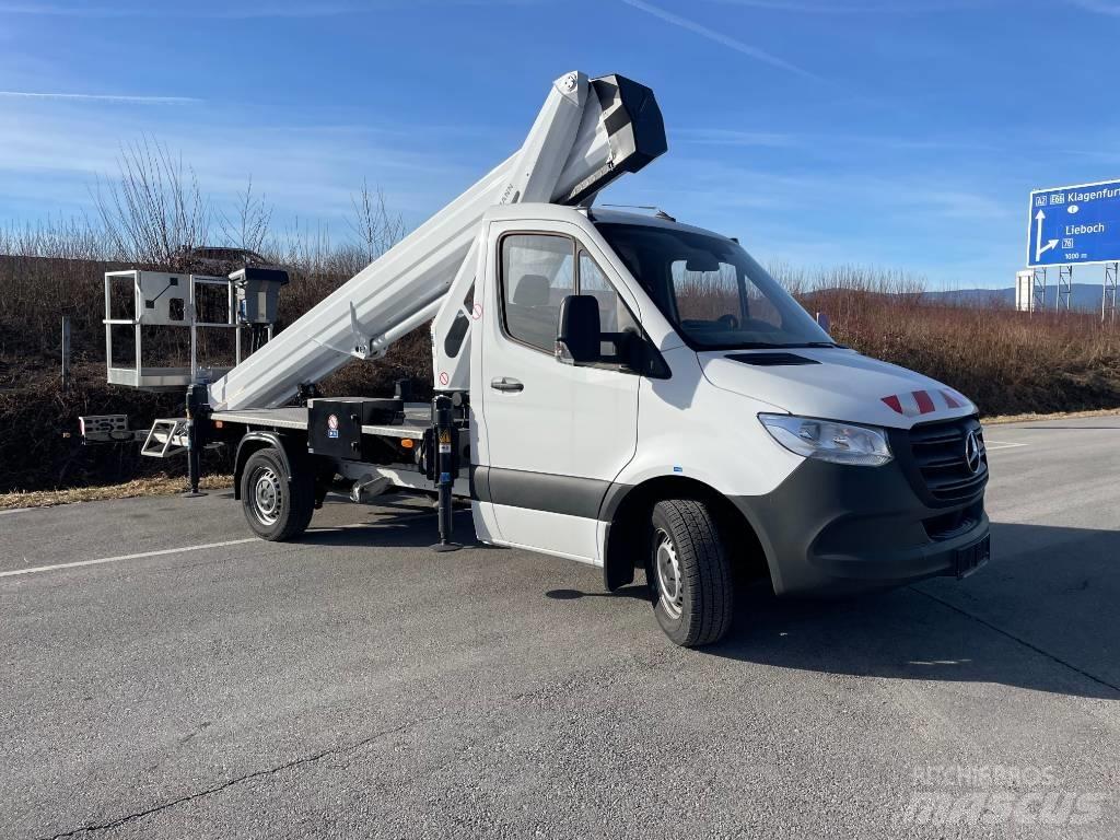 Ruthmann TB 300 Pacēlāji uz automašīnas bāzes