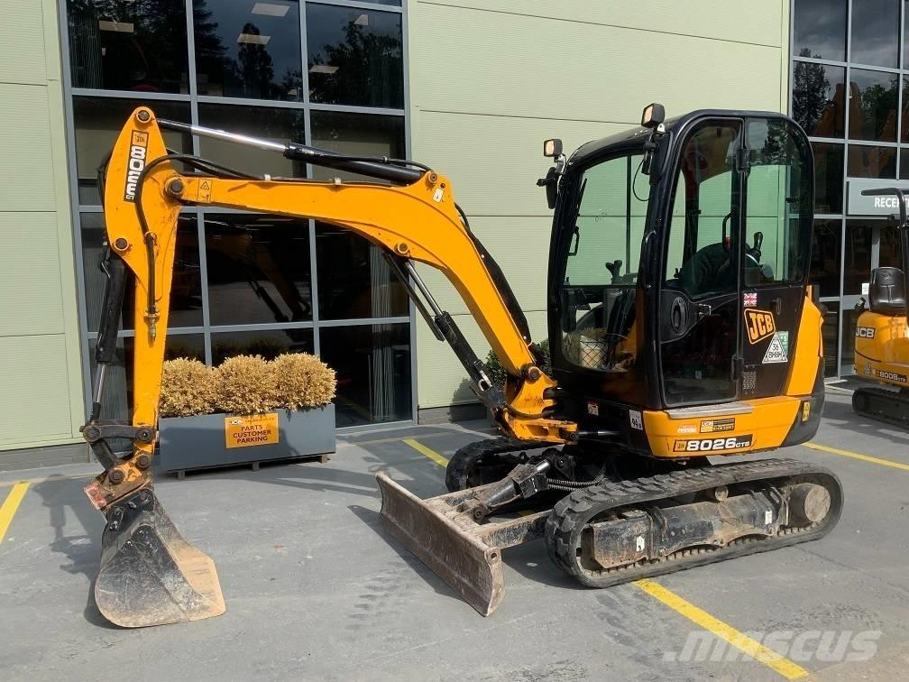JCB 8026 CTS Mini ekskavatori < 7 t