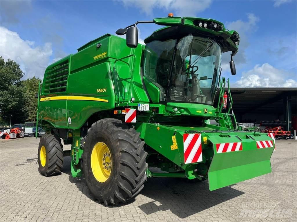 John Deere T660 Ražas novākšanas kombaini