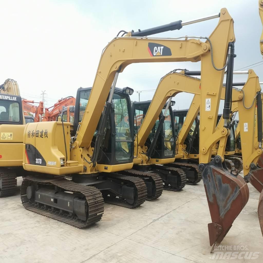 CAT 307d Kāpurķēžu ekskavatori