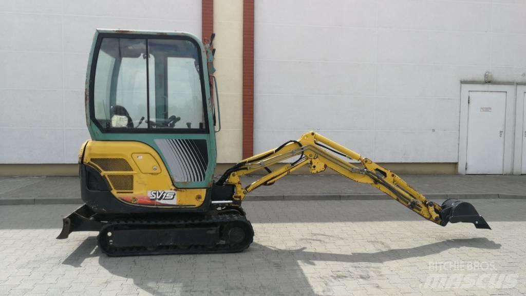 Yanmar SV 15 Mini ekskavatori < 7 t