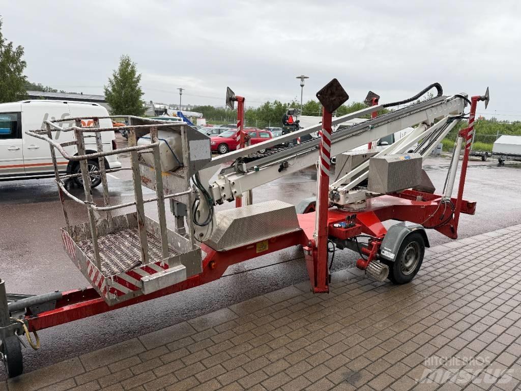 Jumbo T15 Skylift Pacēlājplatformas - piekabes
