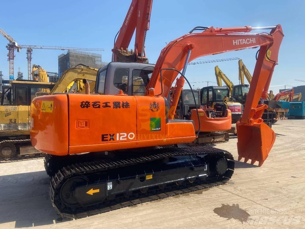Hitachi EX 120 Kāpurķēžu ekskavatori