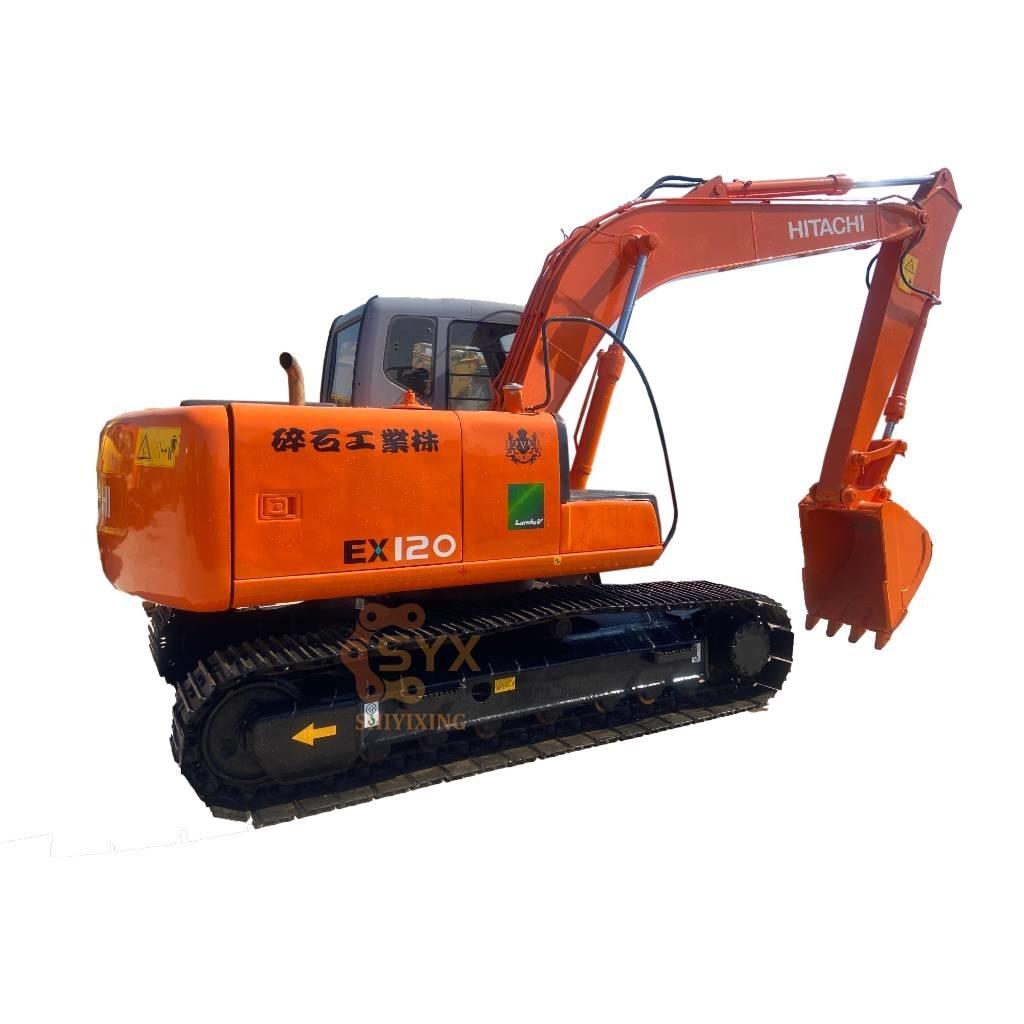 Hitachi EX 120 Kāpurķēžu ekskavatori
