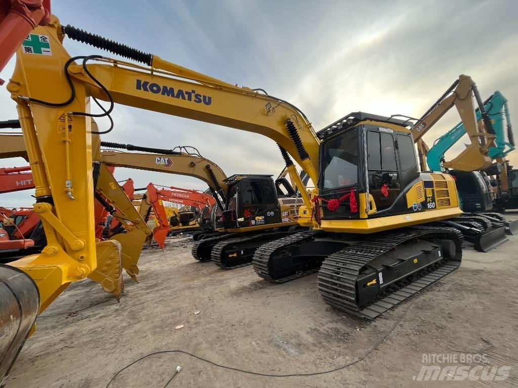 Komatsu PC 160 Kāpurķēžu ekskavatori