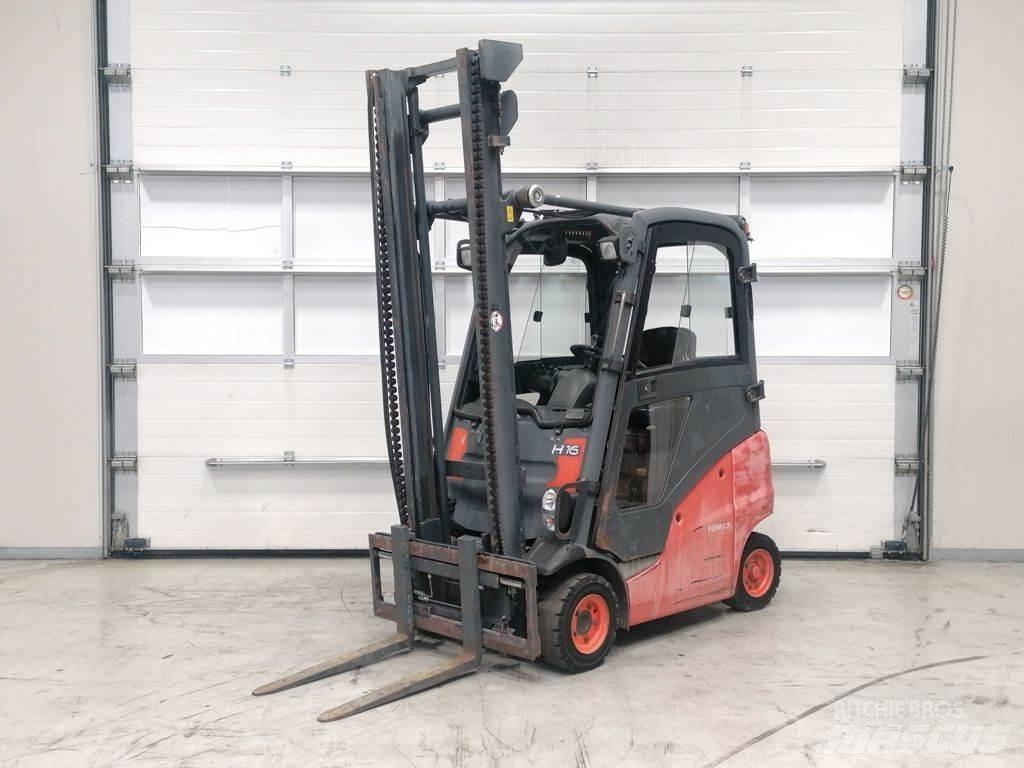 Linde H16D Tehnika ar dīzeļa dzinēju