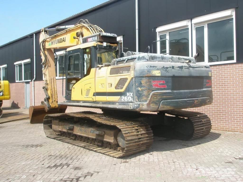 Hyundai HX260LC Kāpurķēžu ekskavatori