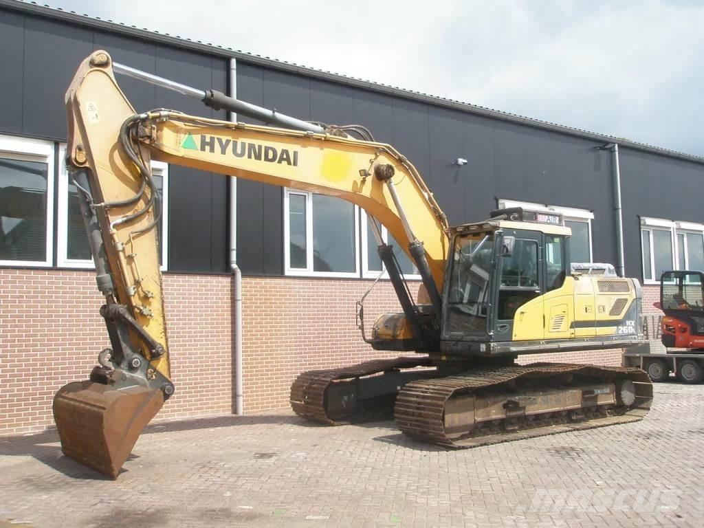 Hyundai HX260LC Kāpurķēžu ekskavatori