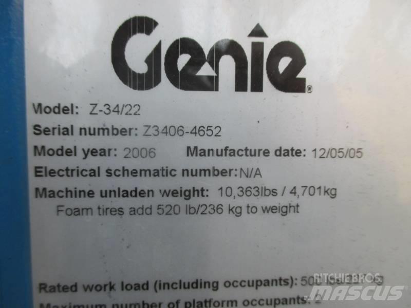 Genie Z 34/22 RT Strēles pacēlāji