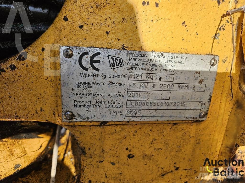 JCB 8085 Vidēja lieluma ekskavatori 7 t - 12 t