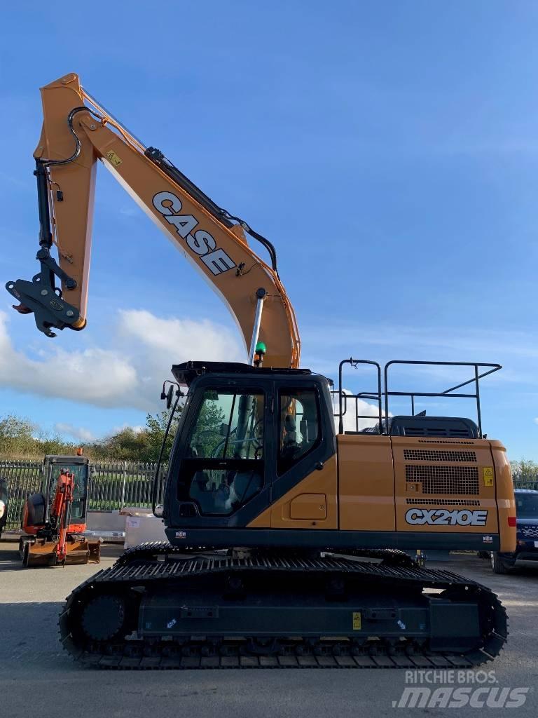 CASE CX210E Kāpurķēžu ekskavatori