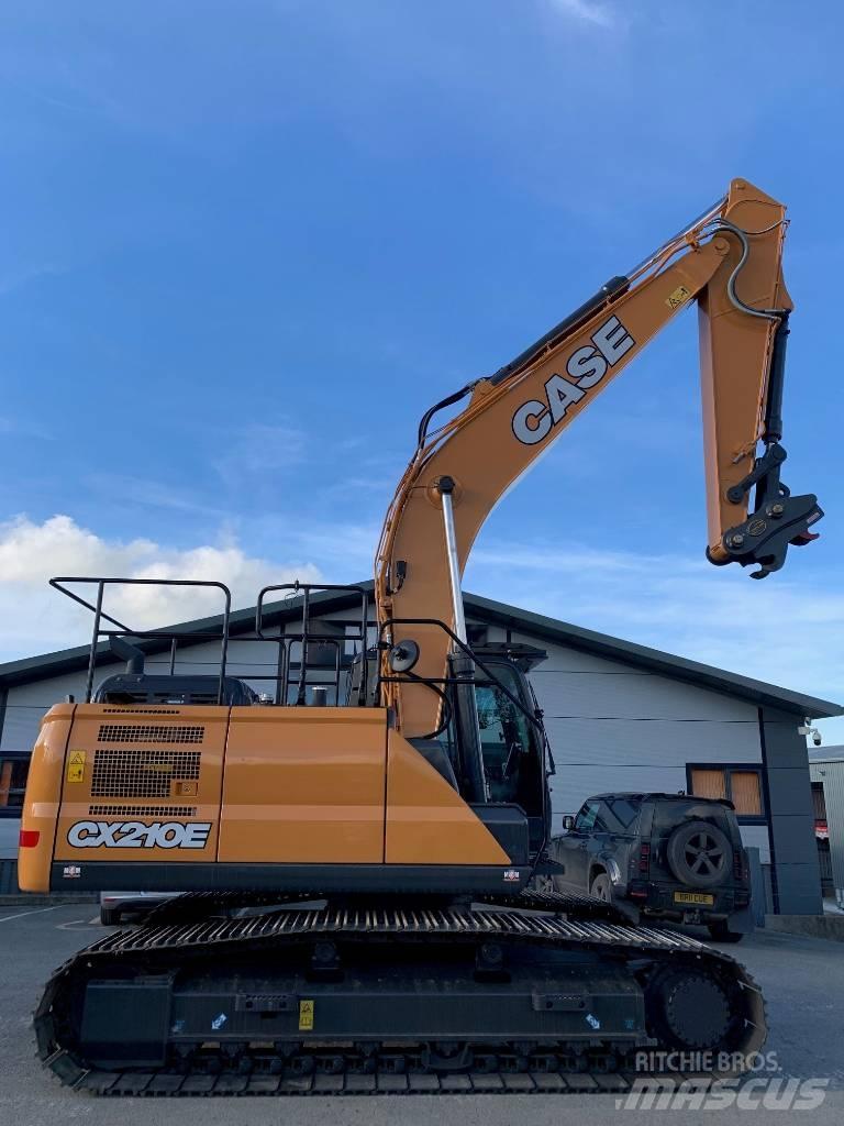 CASE CX210E Kāpurķēžu ekskavatori