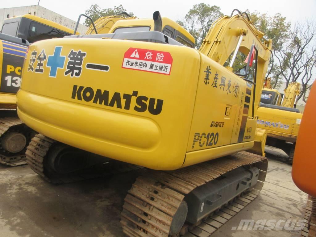 Komatsu PC 120 Kāpurķēžu ekskavatori