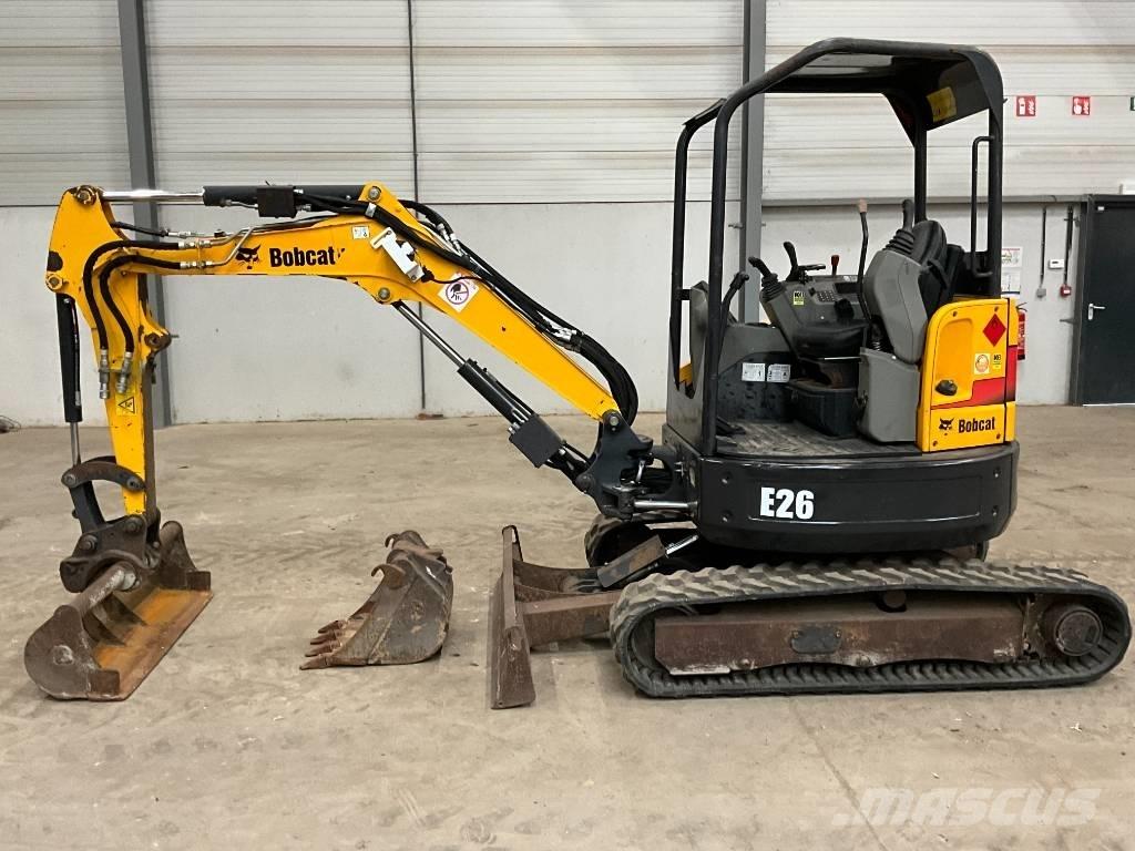 Bobcat E 26 EM Mini ekskavatori < 7 t