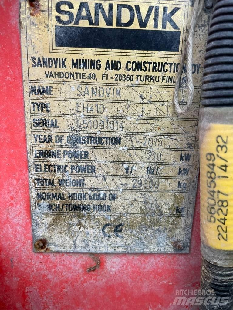 Sandvik LH 410 Pazemes iekrāvēji