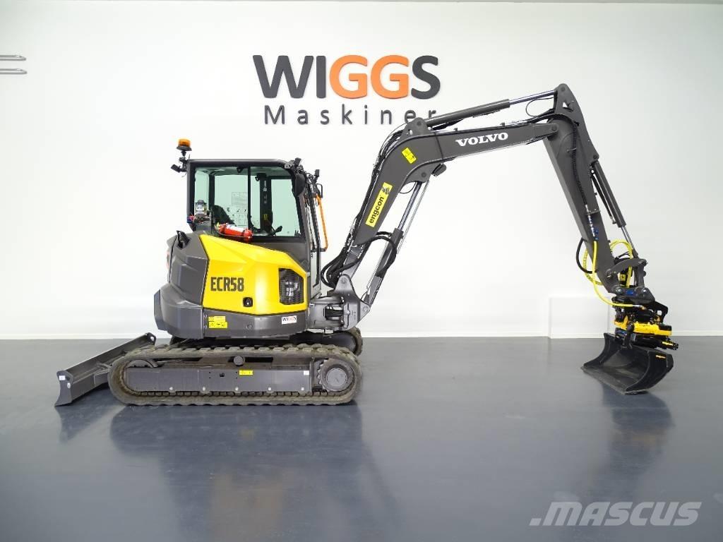 Volvo ECR58F Mini ekskavatori < 7 t