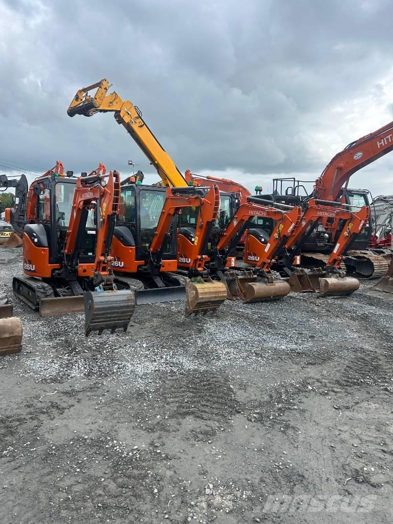 Hitachi ZX 26 U-6 Mini ekskavatori < 7 t