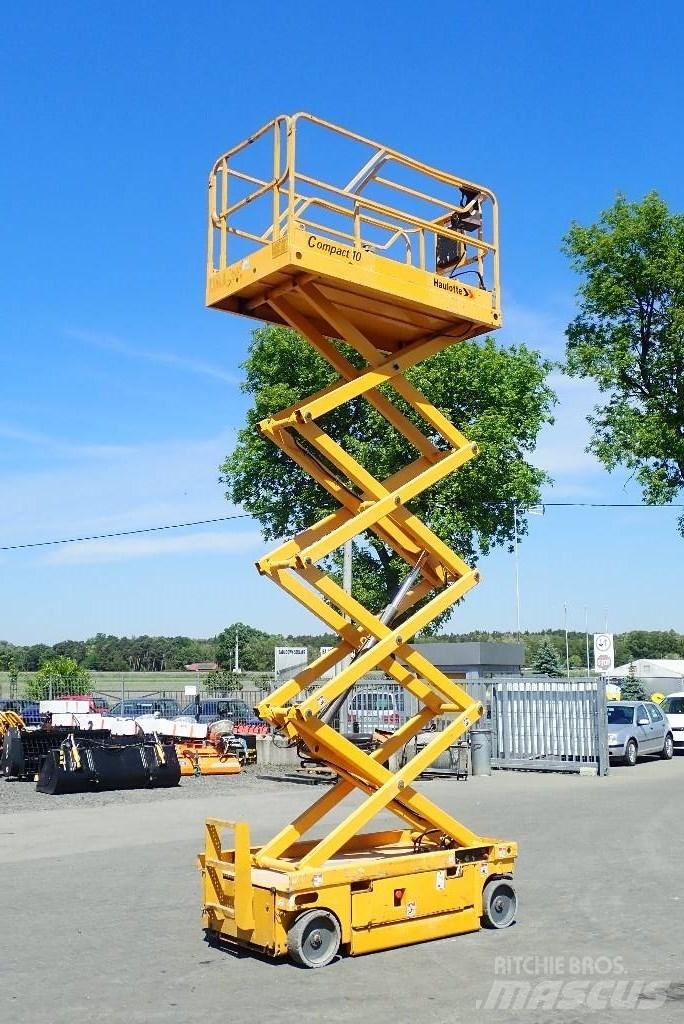 Haulotte Compact 10 Šķerveida pacēlāji