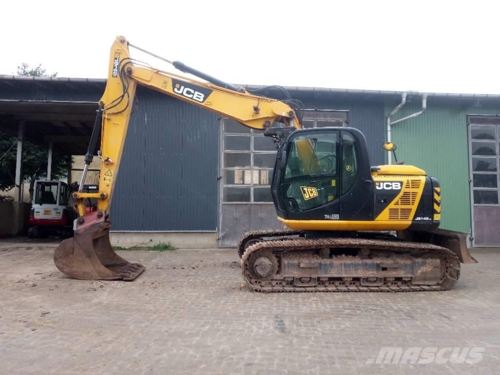 JCB JS 145 LC Kāpurķēžu ekskavatori