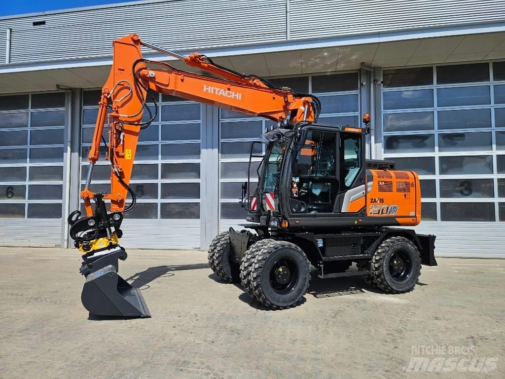 Hitachi ZX150W-7 Ekskavatori uz riteņiem