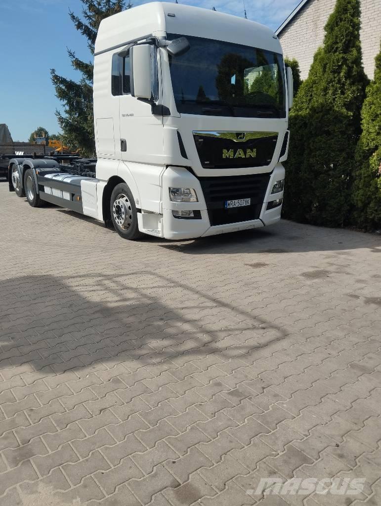 MAN TGX 26.460 Smagās mašīnas ar konteineriem