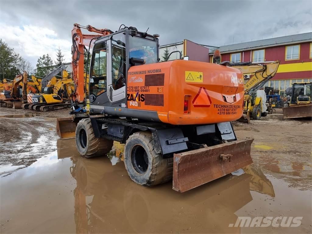 Hitachi ZX 140 W-3 Ekskavatori uz riteņiem
