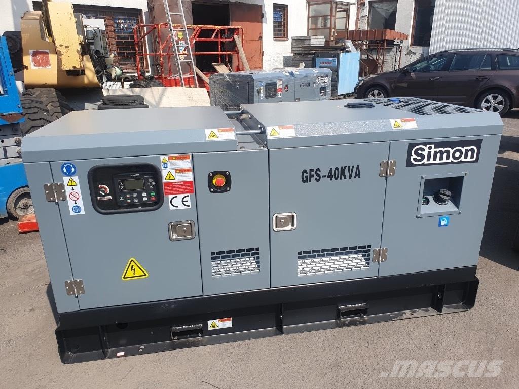 Simon 40KVA Dīzeļģeneratori