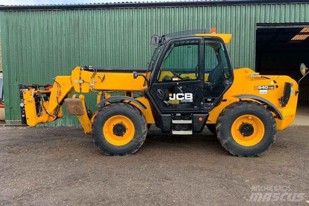 JCB 540-140 Teleskopiskie manipulatori